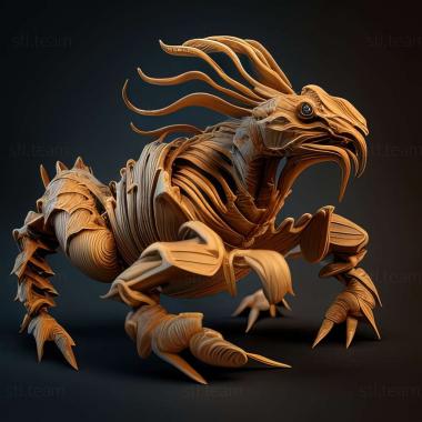 3D модель Euscorpius beroni (STL)